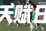 11月22日，北京国安“天赋日”暨U12梯队选拔在天坛体育中心举行
