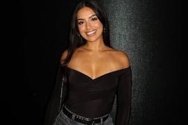 美女球迷Gaby观战公牛 社媒晒性感照为球队加油