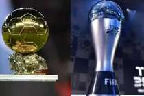 单年包揽金球+FIFA最佳：梅西7次C罗5次大罗2次 登贝莱历史第13人