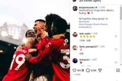 舍什科：弗爵时间面对南看台进球，这是何等美妙的感觉