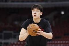 没出手！杨瀚森首节出战6分钟拿到3篮板有2失误 正负值-12